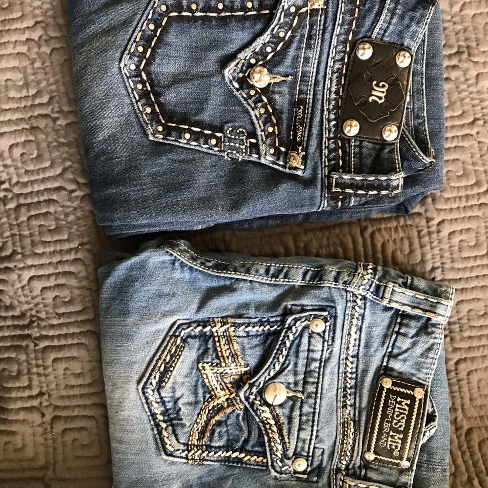 Miss Me jeans.